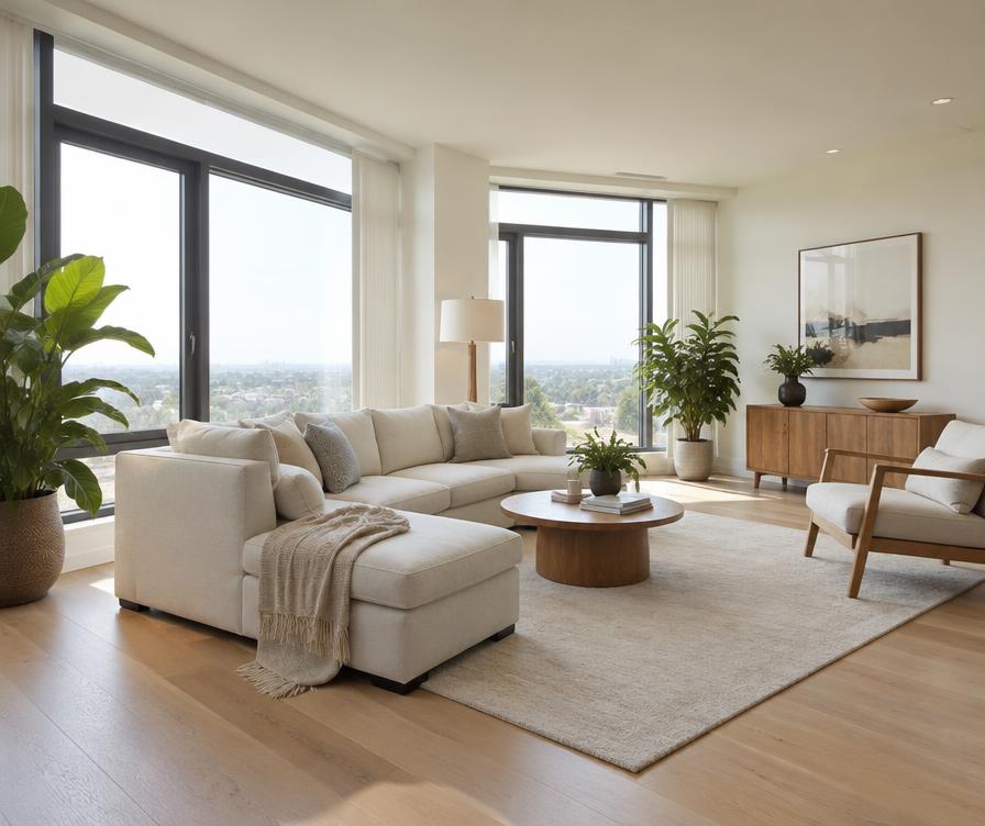 Bright living room